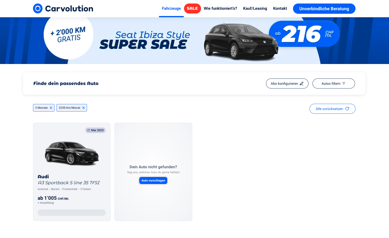 Website Carvolution